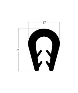 EP 0046- BORD DE TOLE AUTOCLIPPANT- Tôle 5-8MM