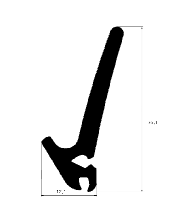 Joint simple lèvre