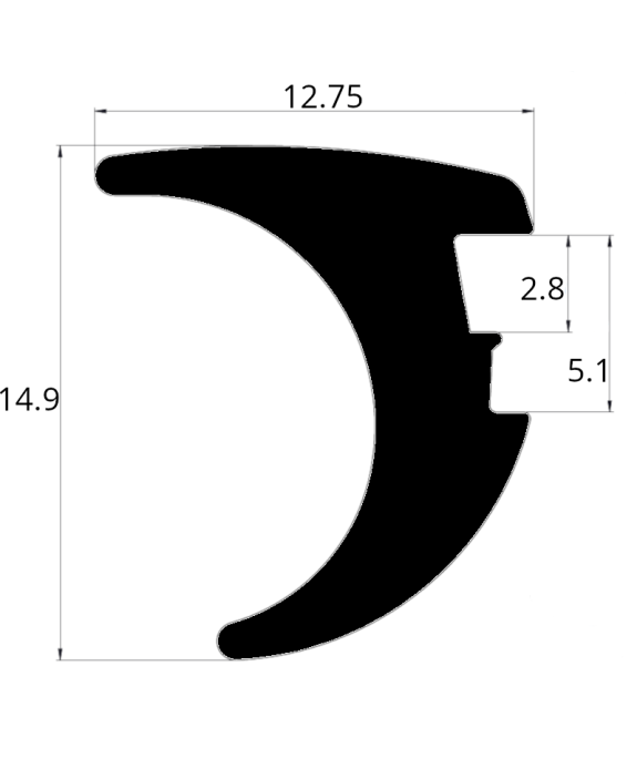 Joint de vitrage à bourrer pour jeu de